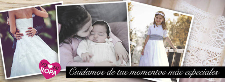 Tintorería - Limpieza de prendas delicadas - Vestidos de comunión