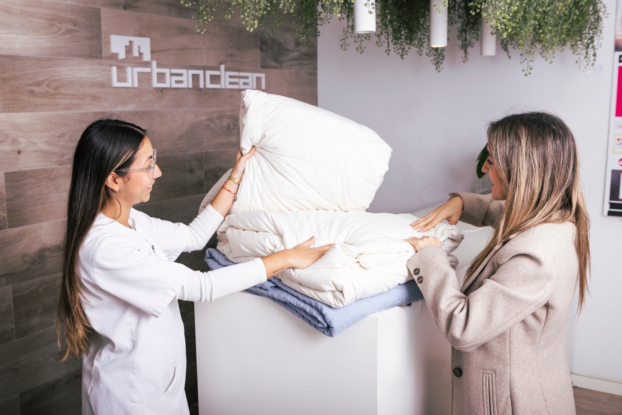 Lavado de edredones y mantas UrbanClean